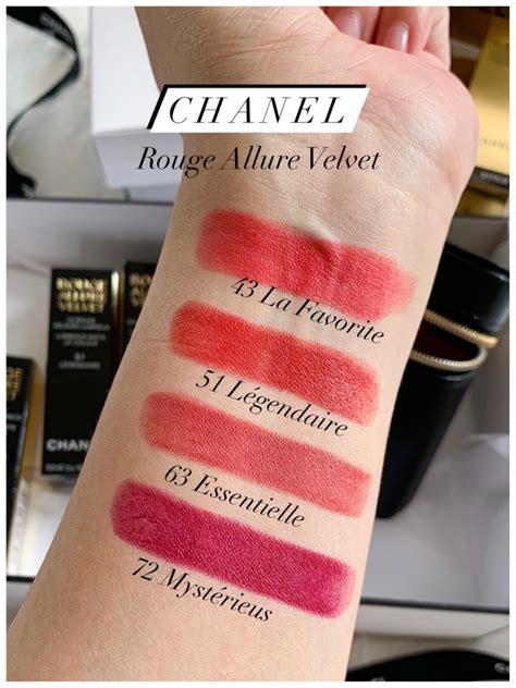 chanel rouge allure velvet favorite|chanel rouge allure velvet unique.